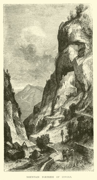 Fjellfestningen i Covolo av English School