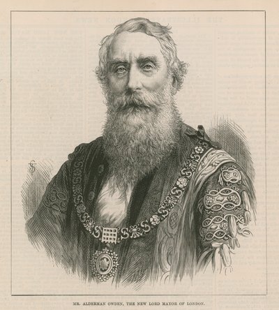 Mr Alderman Owden, Lord Mayor of London av English School