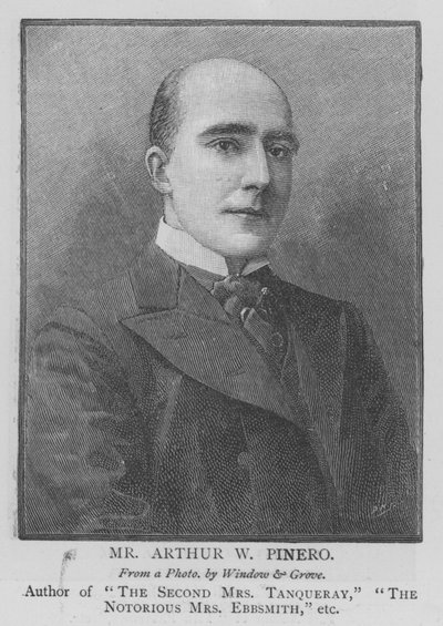 Mr Arthur W Pinero (gravering) av English School
