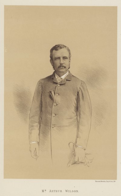 Mr Arthur Wilson (litho) av English School