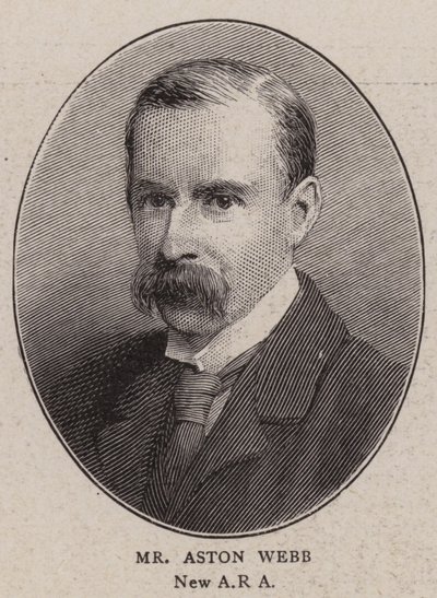 Mr Aston Webb (gravering) av English School