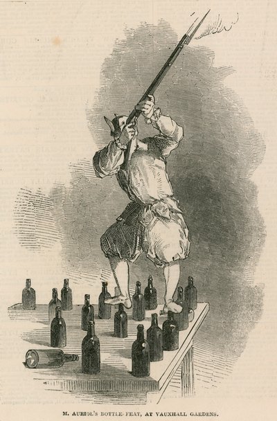 Mr Auriols bottle feat på Vauxhall Gardens, London av English School