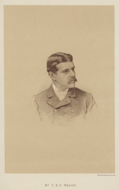 Mr CBE Wright (litho) av English School