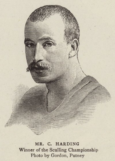Mr C Harding (gravering) av English School