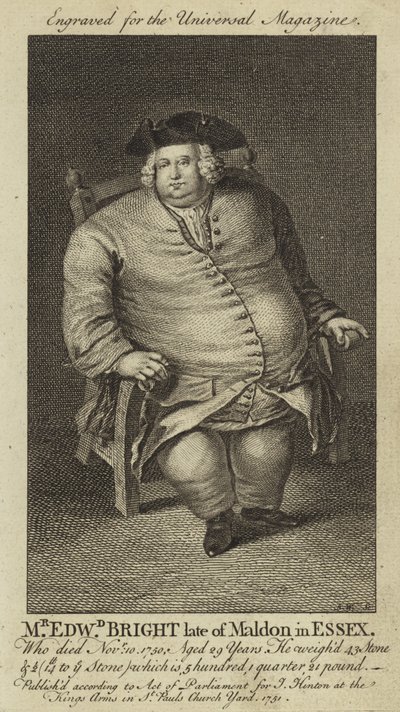 Mr Edward Bright sent av Maldon i Essex av English School