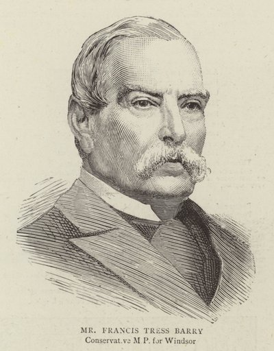 Mr Francis Tress Barry (gravering) av English School