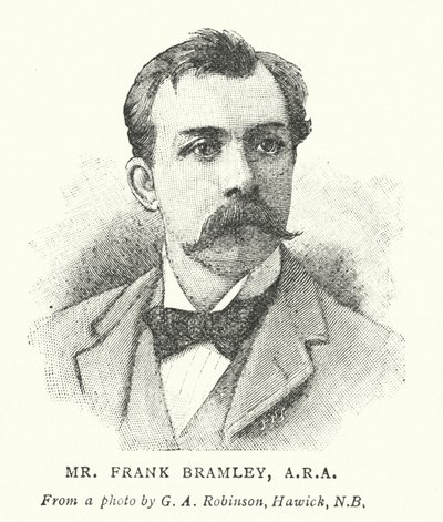 Herr Frank Bramley, ARA (gravering) av English School