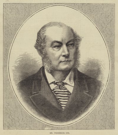 Mr Frederick Gye (gravering) av English School