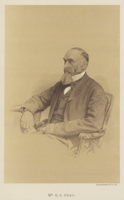 Mr GA Gray (litho) av English School
