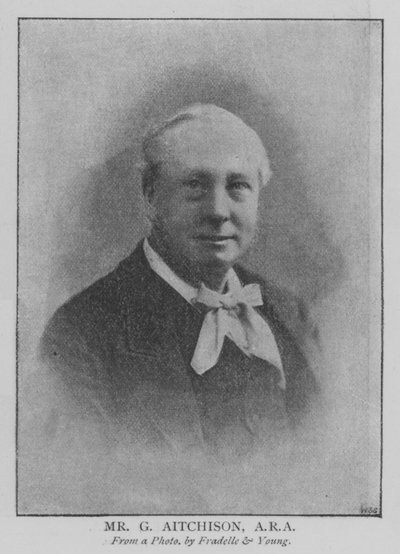 Mr G Aitchison, ARA (gravering) av English School