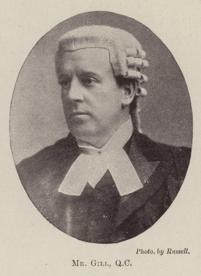Mr Gill, QC (gravering) av English School