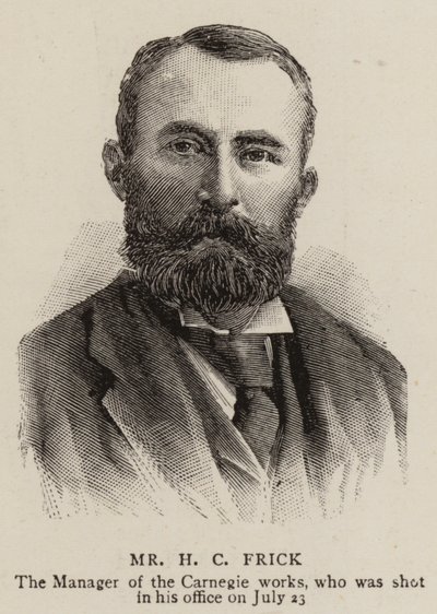 Mr H C Frick (gravering) av English School