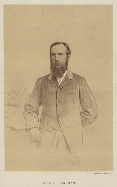 Mr H H Langham (litho) av English School