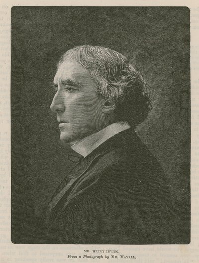 Mr Henry Irving, skuespiller av English School