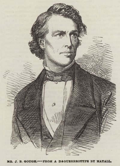 Mr J B Gough (gravering) av English School