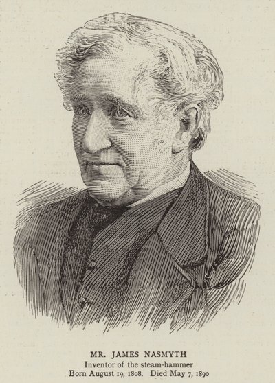 Mr James Nasmyth (gravering) av English School