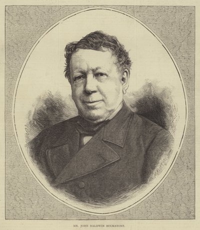 Mr John Baldwin Buckstone (gravering) av English School