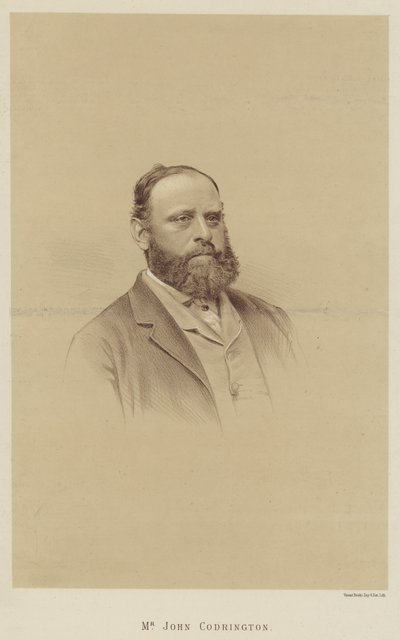 Mr John Codrington (litho) av English School