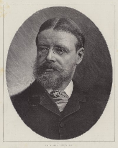 Mr L Alma-Tadema, RA (gravering) av English School
