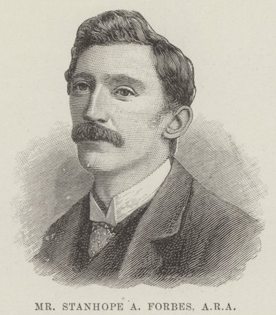 Mr Stanhope A Forbes, ARA (gravering) av English School