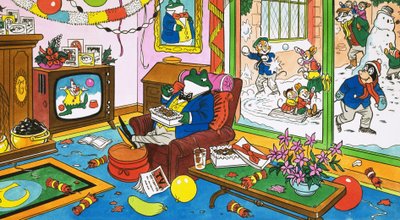 Herr Kröte schaut Farbfernsehen von English School