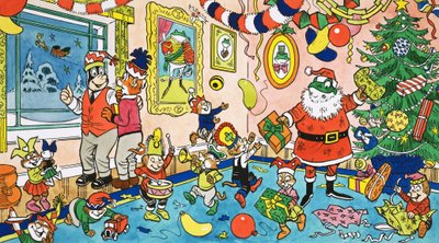 Mr Toads julefest av English School