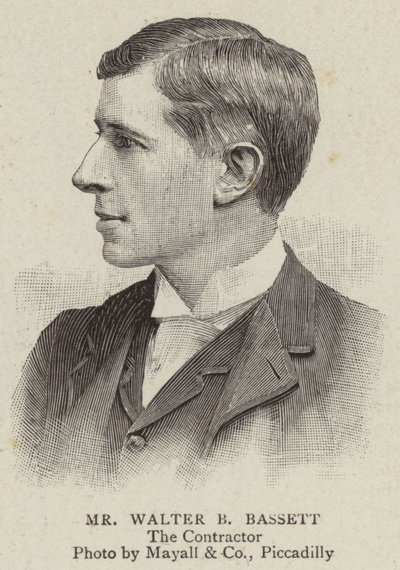 Mr Walter B Bassett (gravering) av English School