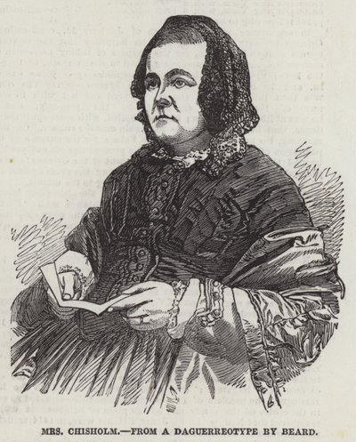 Fru Chisholm (gravering) av English School