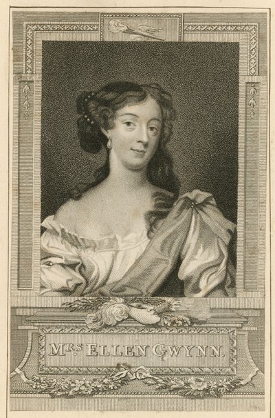 Fru Ellen Gwynn, skuespillerinne av English School