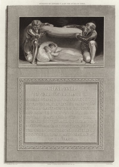 Mord an Eduard V und dem Herzog von York von English School
