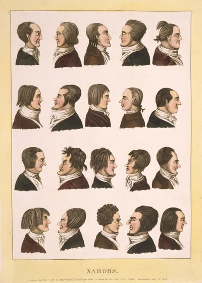 Nabobs, veröffentlicht 1811 von English School