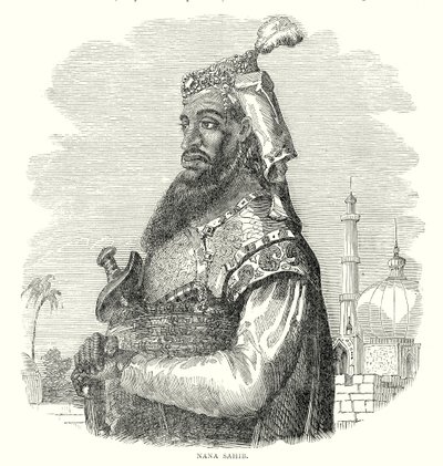 Nana Sahib (gravering) av English School