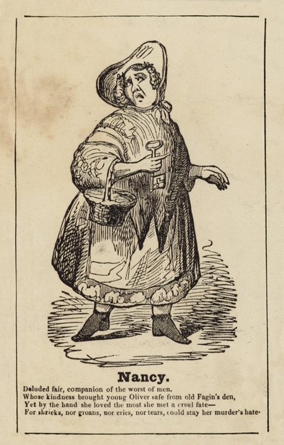 Nancy fra Oliver Twist av English School
