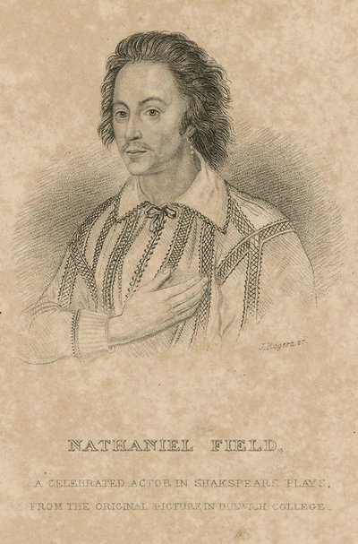 Nathaniel Field, en berømt skuespiller i Shakespeare-skuespill av English School