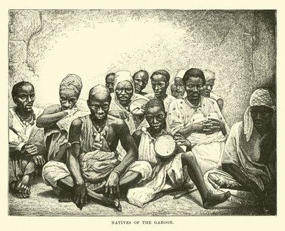 Innfødte fra Gabon av English School