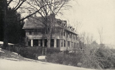 Naulakha Brattleboro, Vermont, U.S.A., Rudyard Kiplings amerikansk hjem, fra Something of Myself, av Rudyard Kipling, utgitt i 1937 av English School