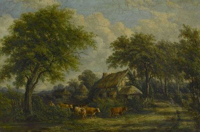 Nær Berkswell, ca. 1850 av English School