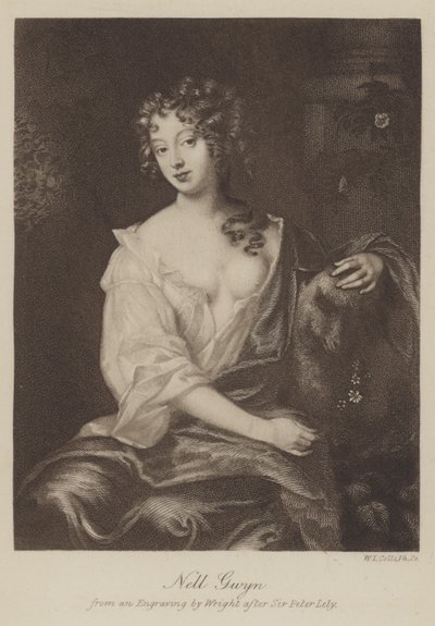 Nell Gwyn (gravering) av English School