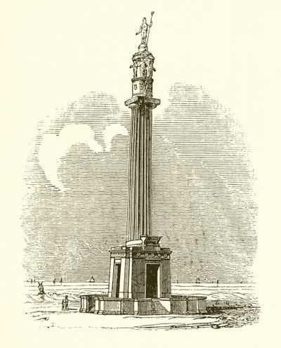 Nelsons Pillar, i Yarmouth av English School