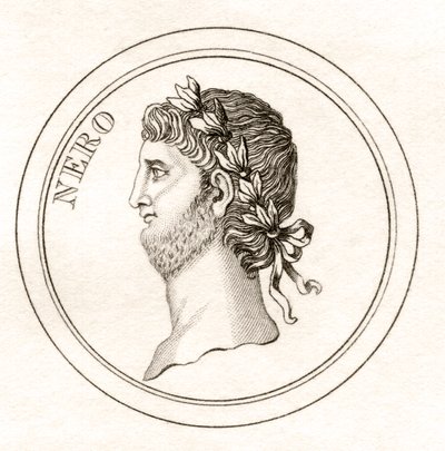 Nero, fra 'Crabb's Historical Dictionary', utgitt 1825 av English School
