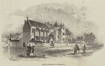 Nytt kloster i Chelsea (gravering) av English School