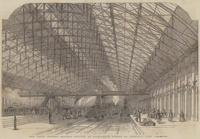 Den nye Grand Central Railway Station i Birmingham åpnet torsdag av English School