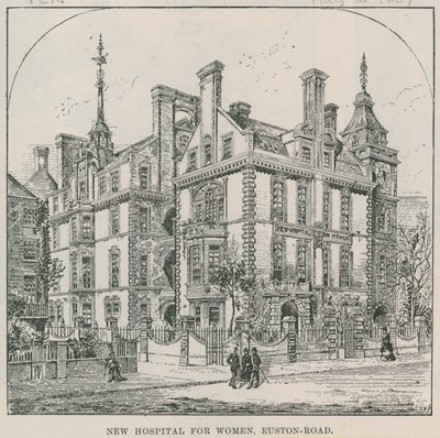 Nytt sykehus for kvinner, Euston Road, London av English School