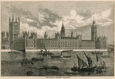 New Houses of Parliament, Westminster, London av English School