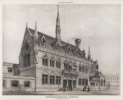 New Merchant Taylors' School, Charterhouse (gravering) av English School