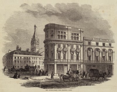 New Oxford-Street (gravering) av English School