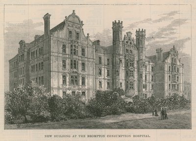 Ny bygning ved Brompton Consumption Hospital, London av English School