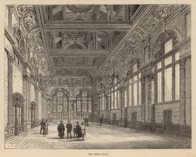 Nye bygninger til City of London School: The Great Hall av English School