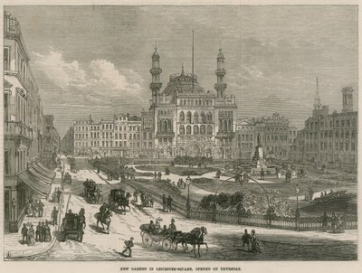 Ny hage på Leicester Square, London, åpnet torsdag av English School