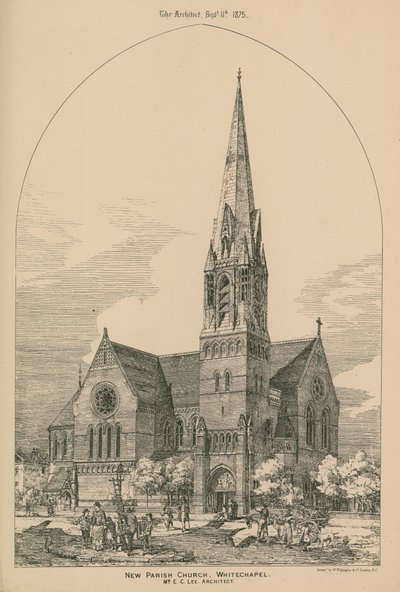 Ny sognekirke, Whitechapel av English School